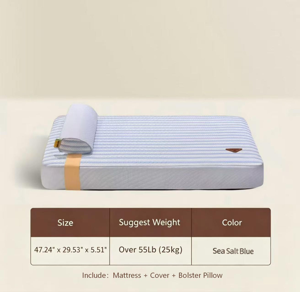 NOOKI OrthoFlex Zero-Pressure Pet Bed