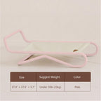 NOOKI Floating Cloud Bed — Pink frame (Standard)