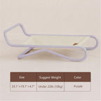NOOKI Floating Cloud Bed — Purple frame (Mini)