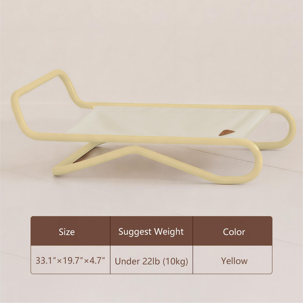 NOOKI Floating Cloud Bed — Yellow frame (Mini)