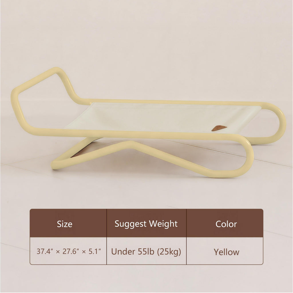 NOOKI Floating Cloud Bed — Yellow frame (Standard)
