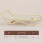 NOOKI Floating Cloud Bed — Yellow frame (Standard)
