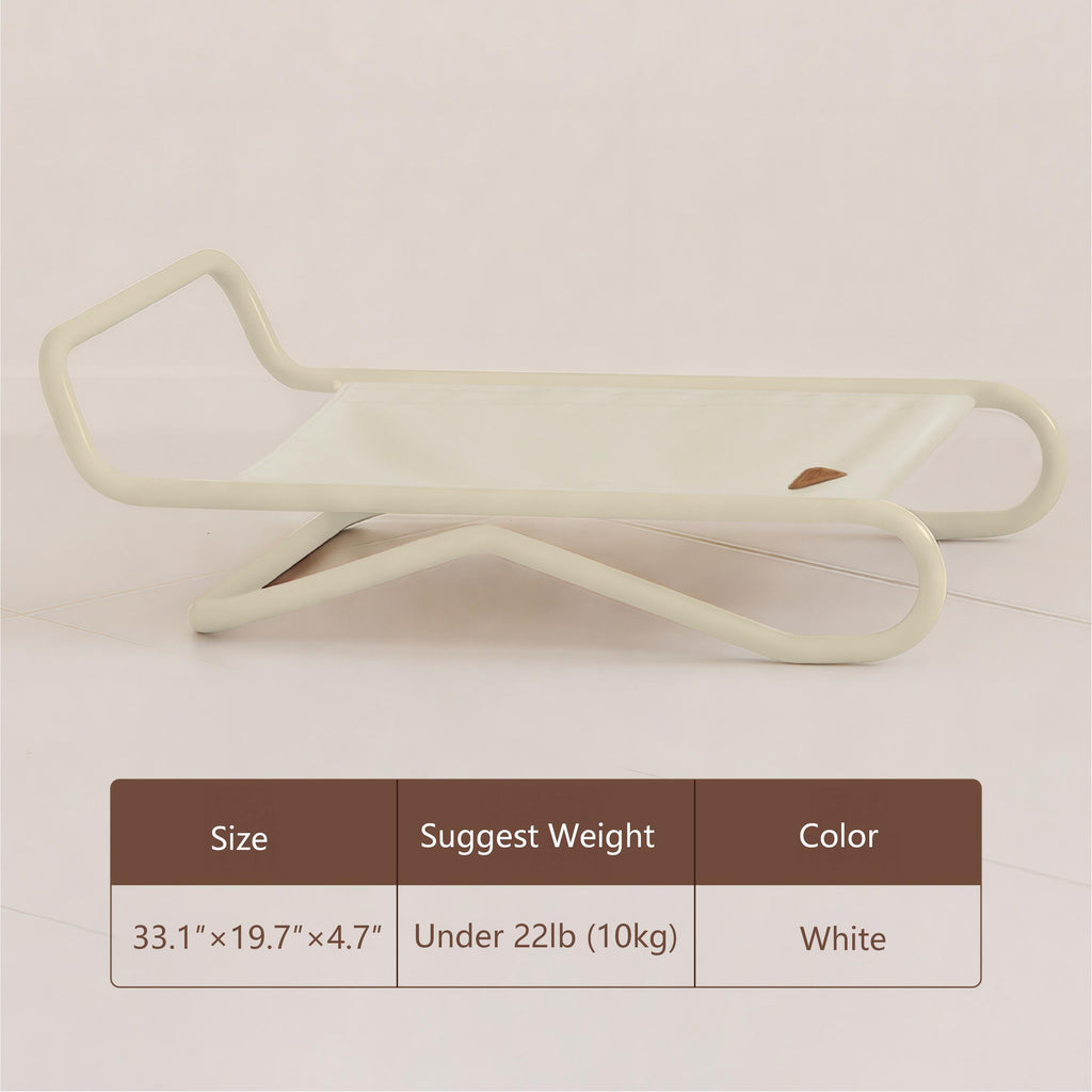 NOOKI Floating Cloud Bed — White frame (Mini)