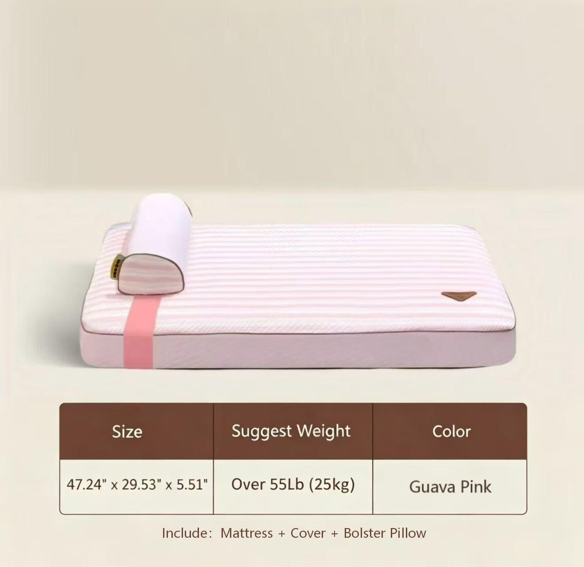 NOOKI OrthoFlex Zero-Pressure Pet Bed