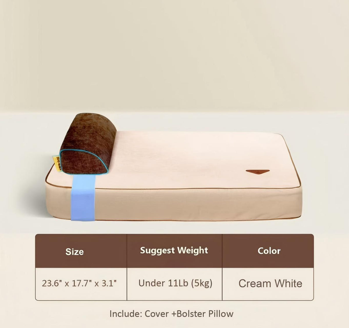 NOOKI OrthoFlex Zero-Pressure Pet Bed