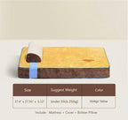 NOOKI OrthoFlex Zero-Pressure Pet Bed