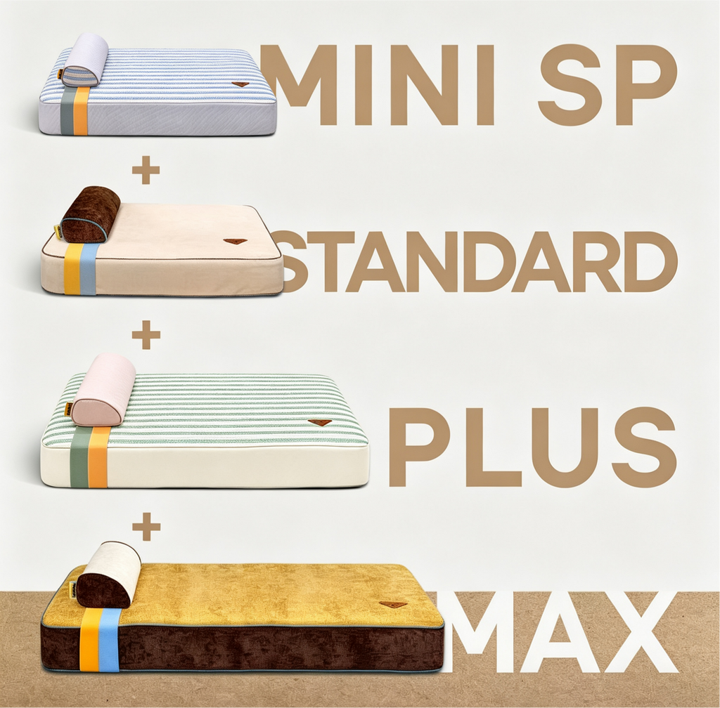 NOOKI OrthoFlex Zero-Pressure Pet Bed