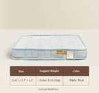 Zero-pressure mattress — Blue