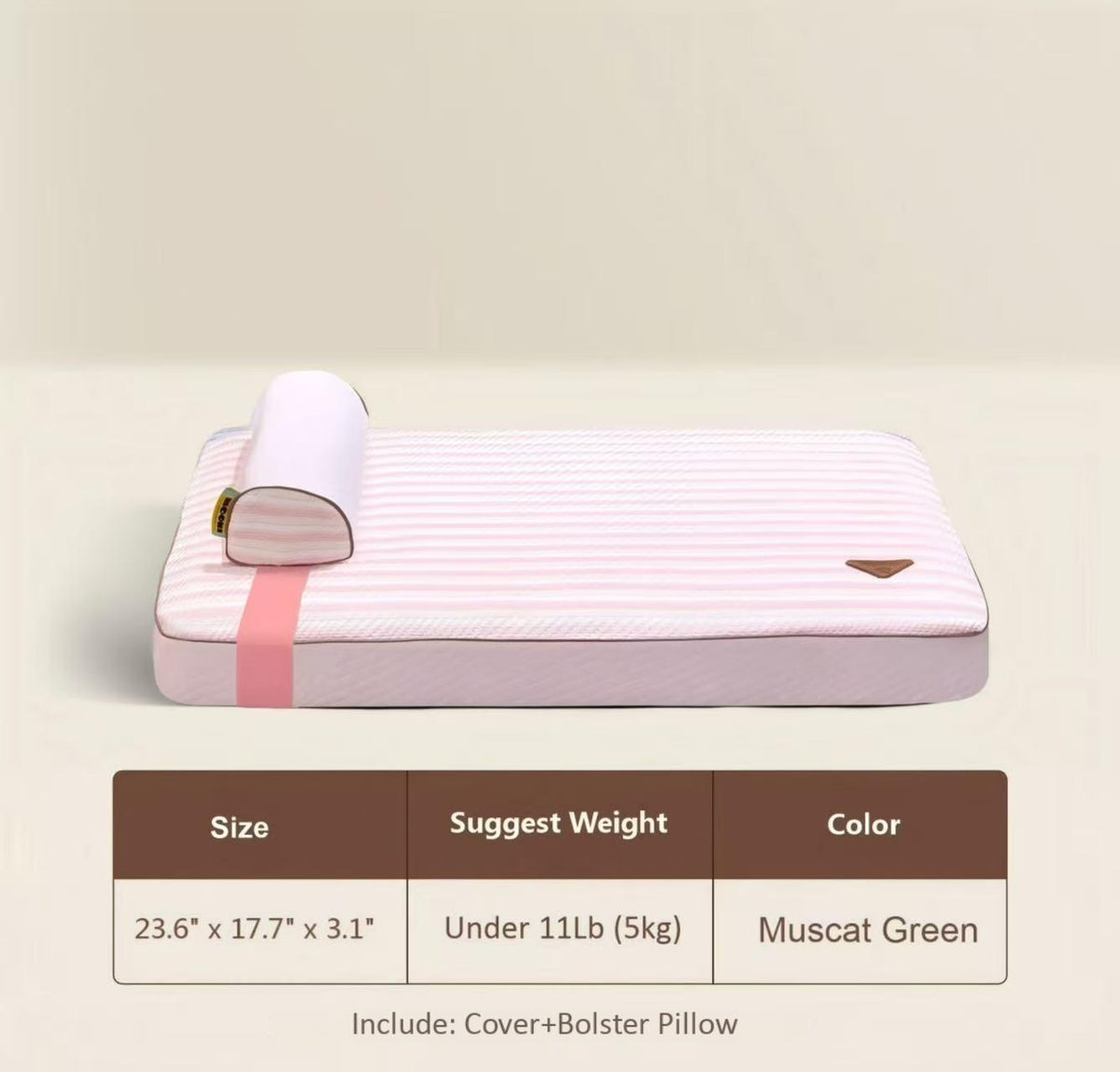 NOOKI OrthoFlex Zero-Pressure Pet Bed