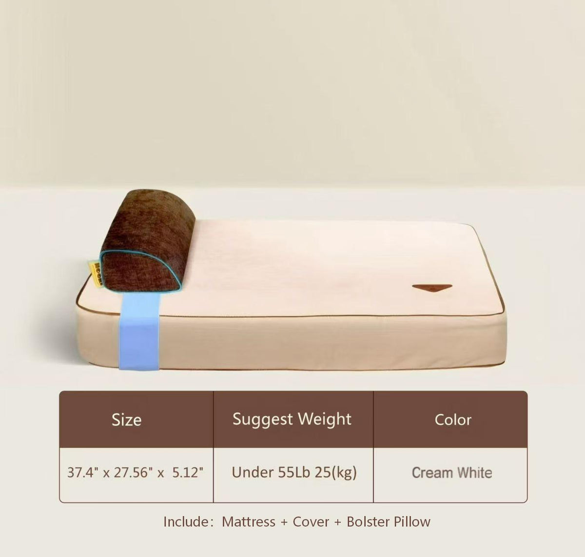 NOOKI OrthoFlex Zero-Pressure Pet Bed