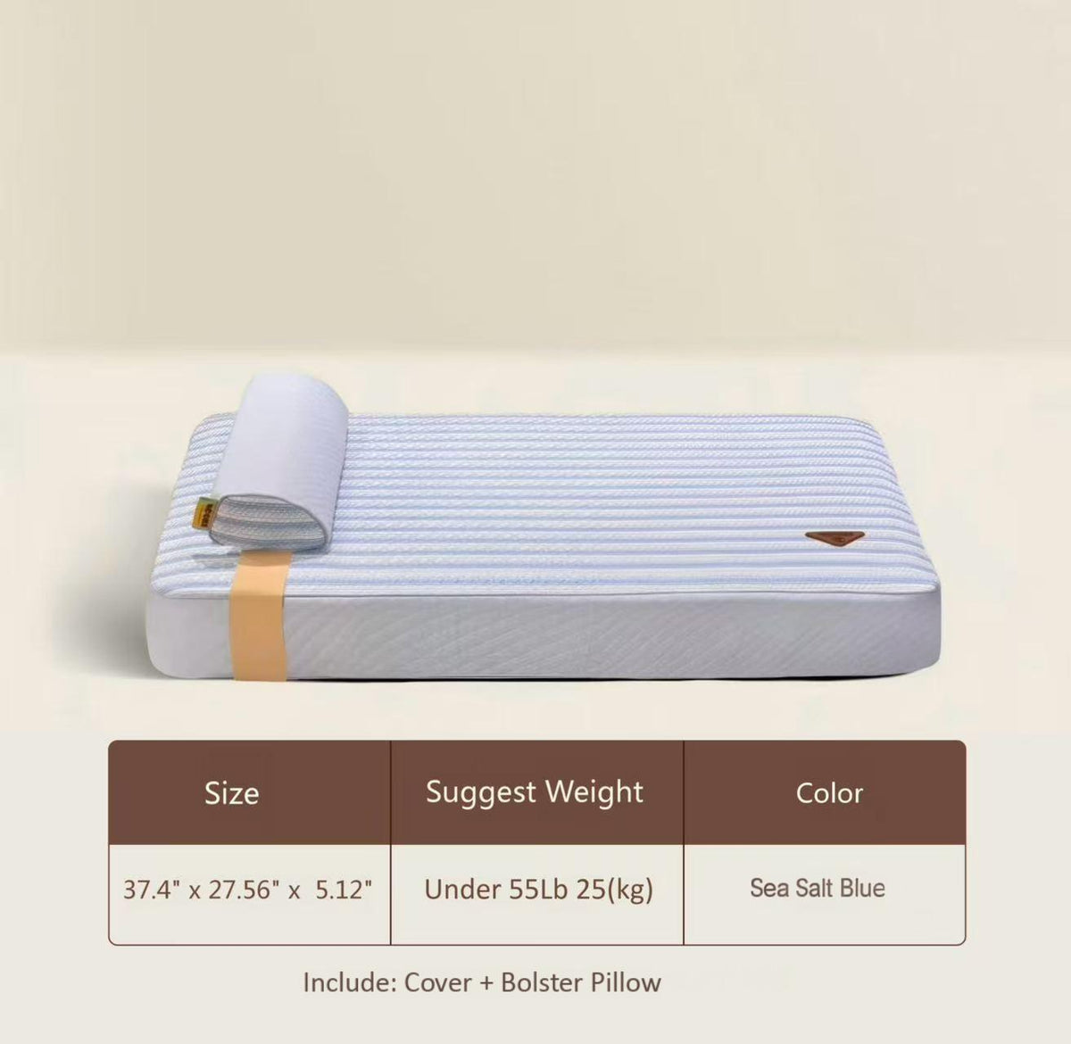 NOOKI OrthoFlex Zero-Pressure Pet Bed