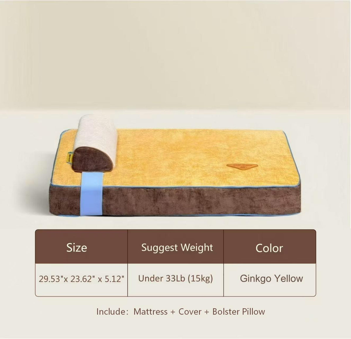 NOOKI OrthoFlex Zero-Pressure Pet Bed