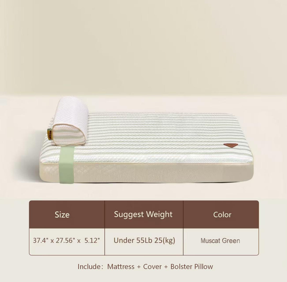 NOOKI OrthoFlex Zero-Pressure Pet Bed