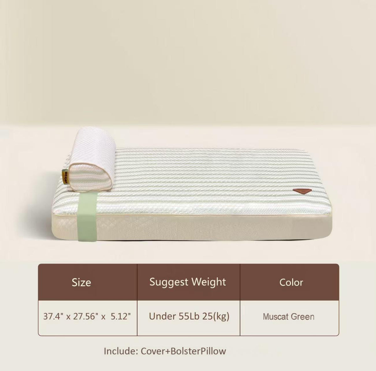 NOOKI OrthoFlex Zero-Pressure Pet Bed