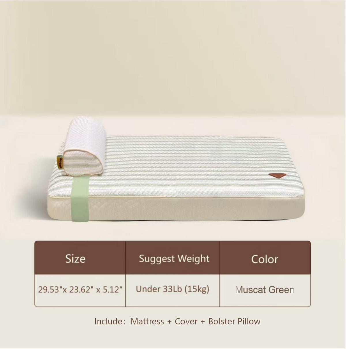 NOOKI OrthoFlex Zero-Pressure Pet Bed