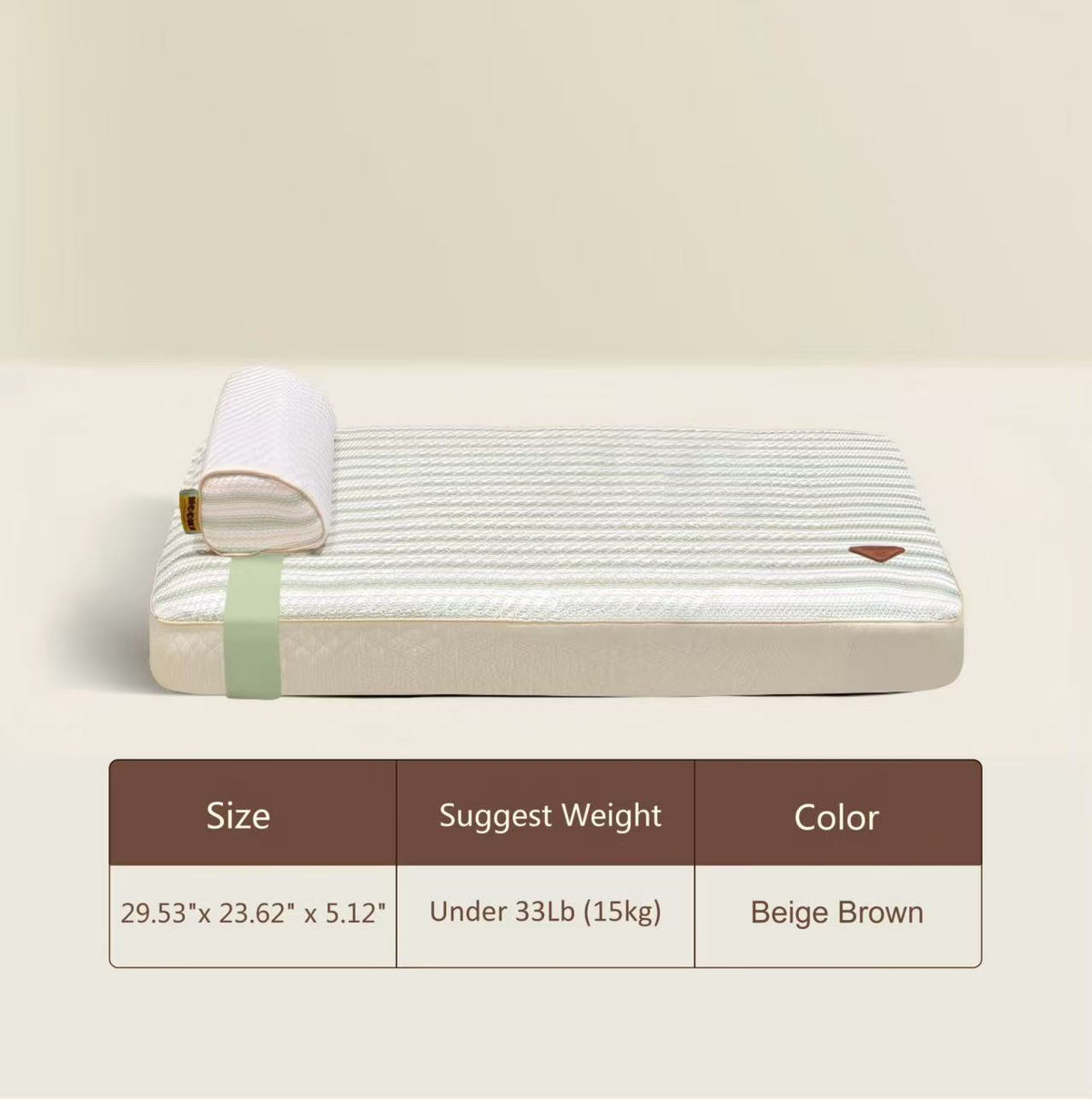 NOOKI OrthoFlex Zero-Pressure Pet Bed