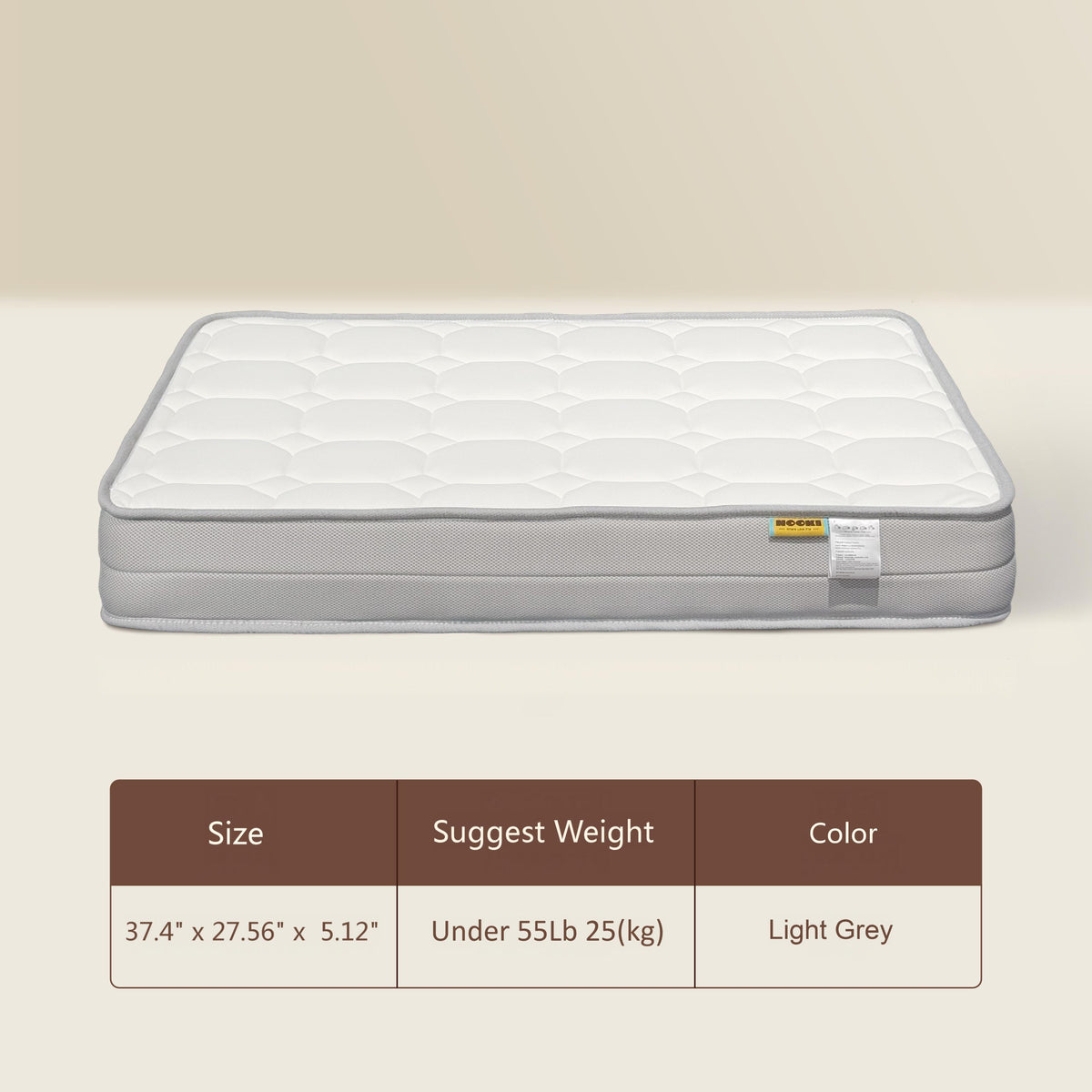 NOOKI OrthoFlex Zero-Pressure Pet Bed